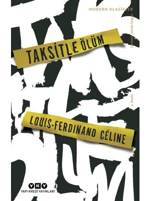 Taksitle Ölüm - Modern Klasikler