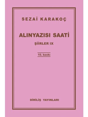 Şiirler 9 - Alınyazısı Saati