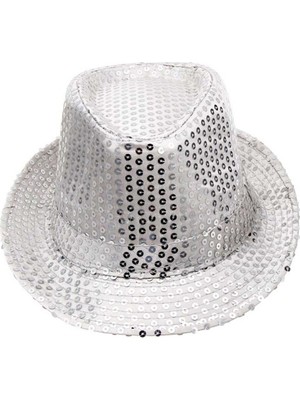 Fötr Çocuk Şapkası Gümüş Rengi