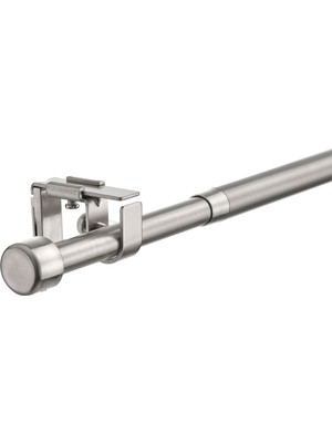 IKEA Bekrafta Nikelaj Kaplama Perde Çubuğu Seti