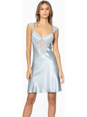 Pierre Cardin Askılı Kısa Gecelik 635 Mist