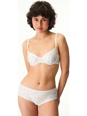 Penti Kırık Beyaz Balenli Sütyen