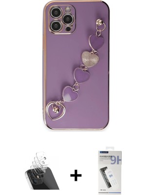 iPhone 12 Pro Nova Işık Prime - Şeffaf Uv Polymer Nano Ekran Koruyucu + Şeffaf Kamera Lens Koruma Cam