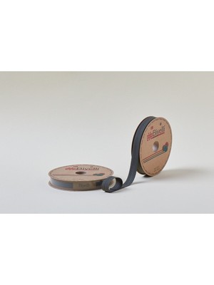 Uravas Store Biye Koton Katlı D54 Füme 2 cm 25 Metre %65 Koton %35 Polyester