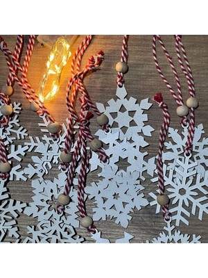 Uravas Store Ahşap Yılbaşı Ağaç SÜSÜ-BY15