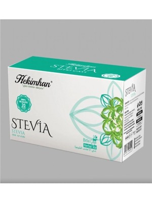Hekimhan Stevia Çayı Doğal Tatlandırıcı 20 Li Süzen Poşet