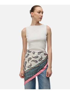 İpekyol Şal Desenli Eşarp IS1260082049018