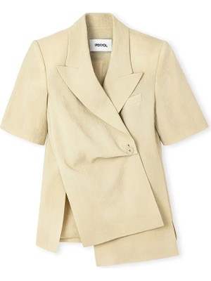 İpekyol Asimetrik kruvaze blazer  IS1260106032176