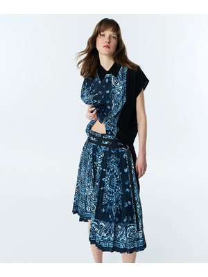 Twist Desen ve Brode Mıx Etek TS1260004140015