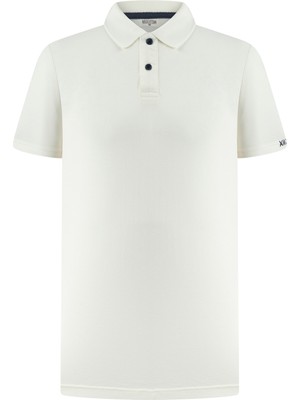 Polo Yaka Nakışlı T-Shırt