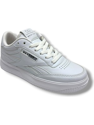 Best Of 2014-26 Cilt Deri Anatomik  Bağcıklı Sneaker 36-40