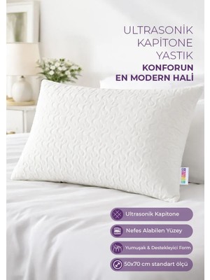 Days In Colours Ultrasonik Kapitone Yastık - 800 GRAM