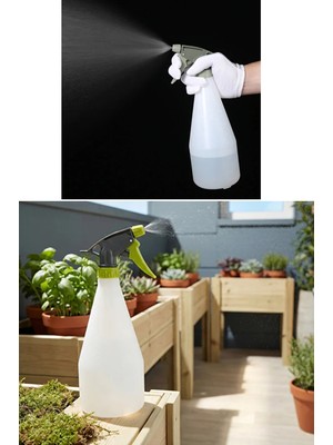 Binbir Reyon Etikli Çiçek Bitki Sulama Spreyi Püskürtücü Ilaçlama Spreyi 1 Lt Ayarlanabilir Uç 29,5cm AJ022