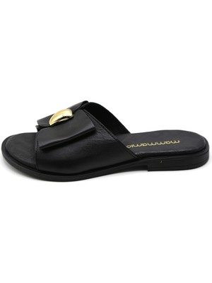 Mammamia 1070 Lx Kadın Deri Terlik