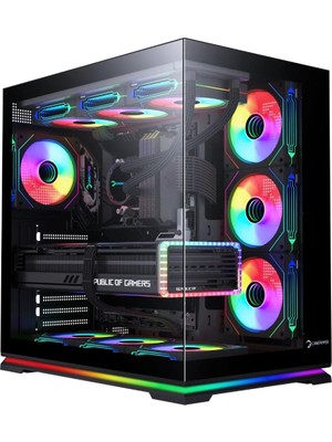 Gamepower Warcry Selsei 4xargb Fan LED Strip 80+ Bronze Atx Gaming (Oyuncu) Kasa
