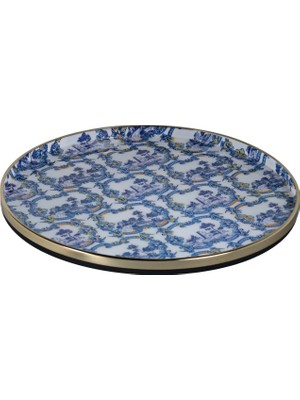 LuckyArt Florance Dekoratif Tepsi 41CM