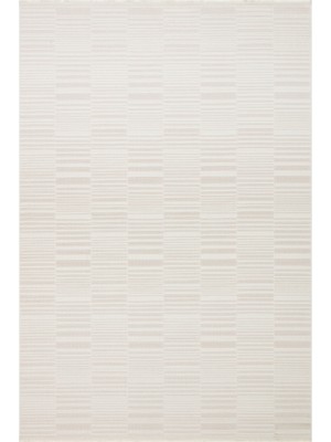 Cool Halı Enza Bej Rengi Kabartmalı Dokuma Bukleli Modern Kaymaz Tabanlı Ince Yazlık Salon Oturma Odası Halısı