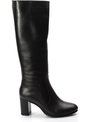 Fast Step Hakiki Deri  Kadın Klasik Çizme 064SZA999