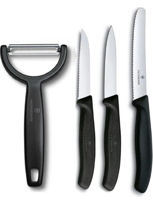 Victorinox Siyah Kivi Soyacak Seti