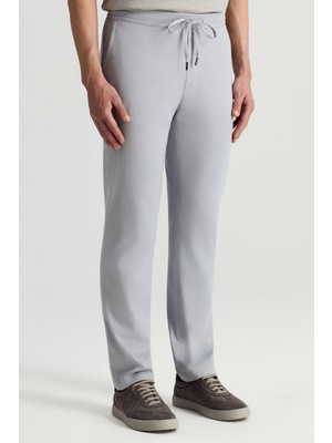 Hemington Pamuk Tencel Karışım Açık Mavi Relax Chino Pantolon