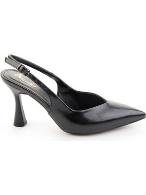 Bambi Siyah  Kadın Klasik Topuklu Ayakkabı K01231502342