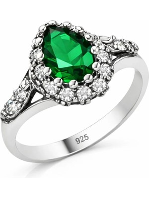 Inure Jewelry Gümüş Damla Hürrem Sultan Bayan Yüzük