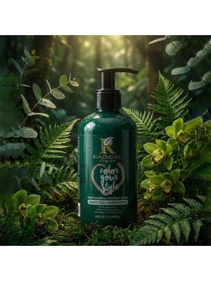 Radical Color Zümrüt Yeşili Amonyaksız Su Bazlı Saç Boyası 250ml 2SET