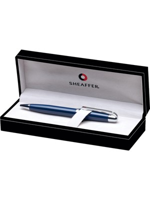 Yvz Store Sheaffer 9333-2 500 Serisi Tükenmez Kalem Parlak Mavi Krom
