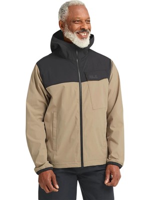 Jack Wolfskin Mahani Kahverengi Erkek Mont