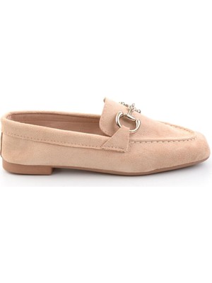 Bambi Nude  Kadın Loafer Ayakkabı K01360060072