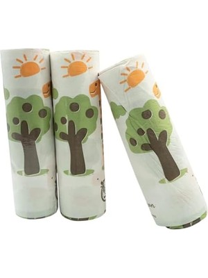 Yvz Store Tek Kullanımlık Pratik Masa Aktivite Kullan At Piknik Kamp Örtüsü 100X120 Desen 3'lü Rulo Sıvı Geçirmez, Çocuk Parti Örtüsü