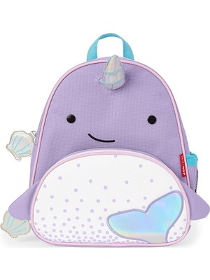 Skip Hop Narwhal Sırt Çantası Mor Renkli Ergonomik Tasarım ile Standart Ebatlarda Kullanım İçin