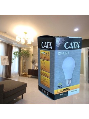 Cata LED Ampul 9W Beyaz Işık 2G11 Duy Tipi ile Enerji Tasarruflu Aydınlatma CT-4277