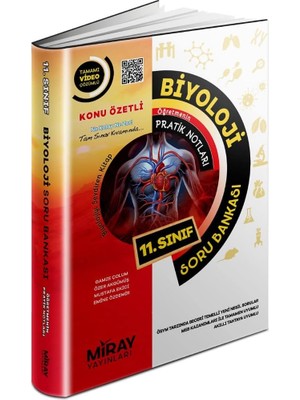 Esplendor Store 11. Sınıf Biyoloji Konu Özetli Soru Bankası