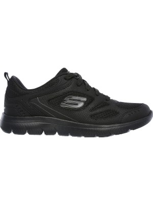 Skechers Summits Kadın Spor Ayakkabı Siyah 12982-Bbk Nefes Alabilir Yapı ile Konforlu Tasarım