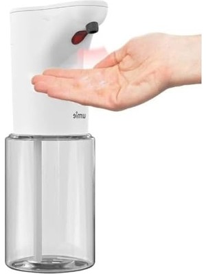 Esplendor Store Sıvı Sabunluk Otomatik Sensörlü Kremlik Şampuanlık Pilli Hareket Sensörlü Fotoselli Otomatik 300ML Beyaz SL-U02