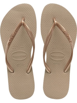 Havaianas Kadın Terlik 4000030-3581 Bakır Renk Suni Deri Parmak Arası 39-40 Sezonsuz