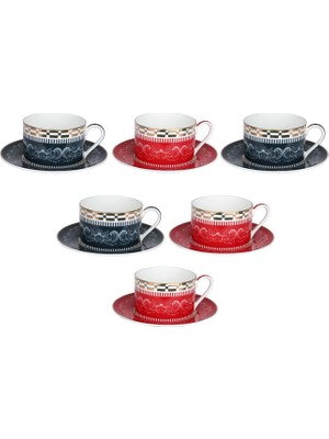Esplendor Store Art Lancelot 6'lı Cay Fincanı Seti