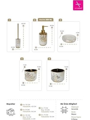 Esplendor Store Eleanora Seti 5 Parça