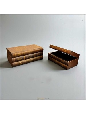 Deco Vien Vintage 3’lü Kitap Kutu – Oliver Twist ve Klasikler