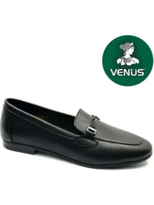 Venüs  25484204Y Kadın Hakiki Deri Loafer Babet
