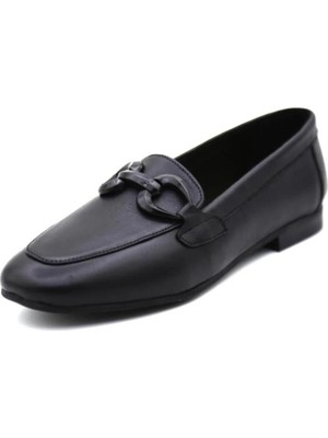 Venüs 25484201 Hakiki Deri Kadın Loafer Ayakkabı