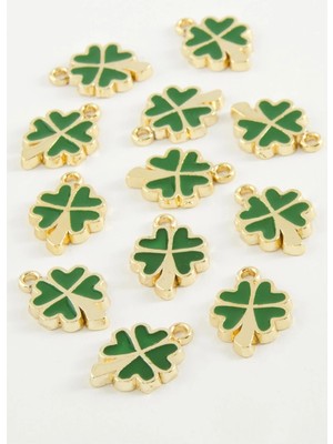 İlk El Grup Ieg™ Yonca Tek Kulplu Mineli Bileklik ve Kolye Ucu Aparatı 1 Adet