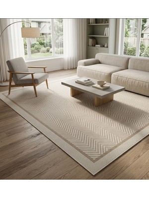 Çerkez Halı Siena Collection Jüt Sisal Bordürlü Hasır Halı-Kilim 17