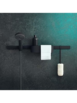 Esplendor Store Wallstoris 10,16 cm Mat Siyah Modern Derin Depolama Sepeti, 27912670