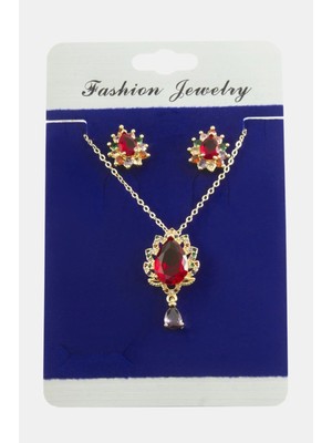 İlk El Grup Ieg™ Oval Zirkon Taşlı Set Kolye