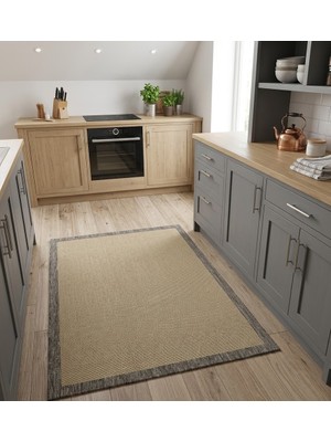 Çerkez Halı Siena Collection Jüt Sisal Bordürlü Hasır Halı-Kilim 09