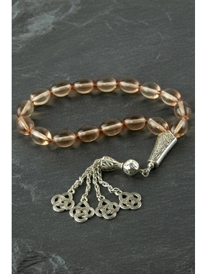 İlk El Grup Ieg™ Oval Kesim Cam Tesbih Ürün Boyu 10*14 mm