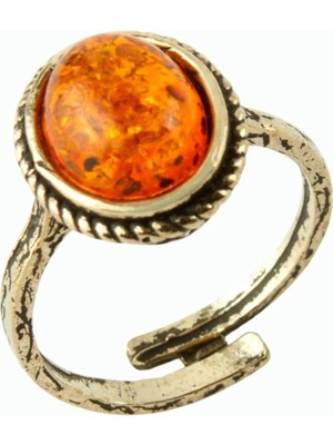 İlk El Grup Ieg™ Oval Doğaltaşlı Otantik Yüzük