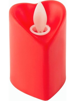 İlk El Grup Ieg™ Kalp Şekilli Işıklı Mum